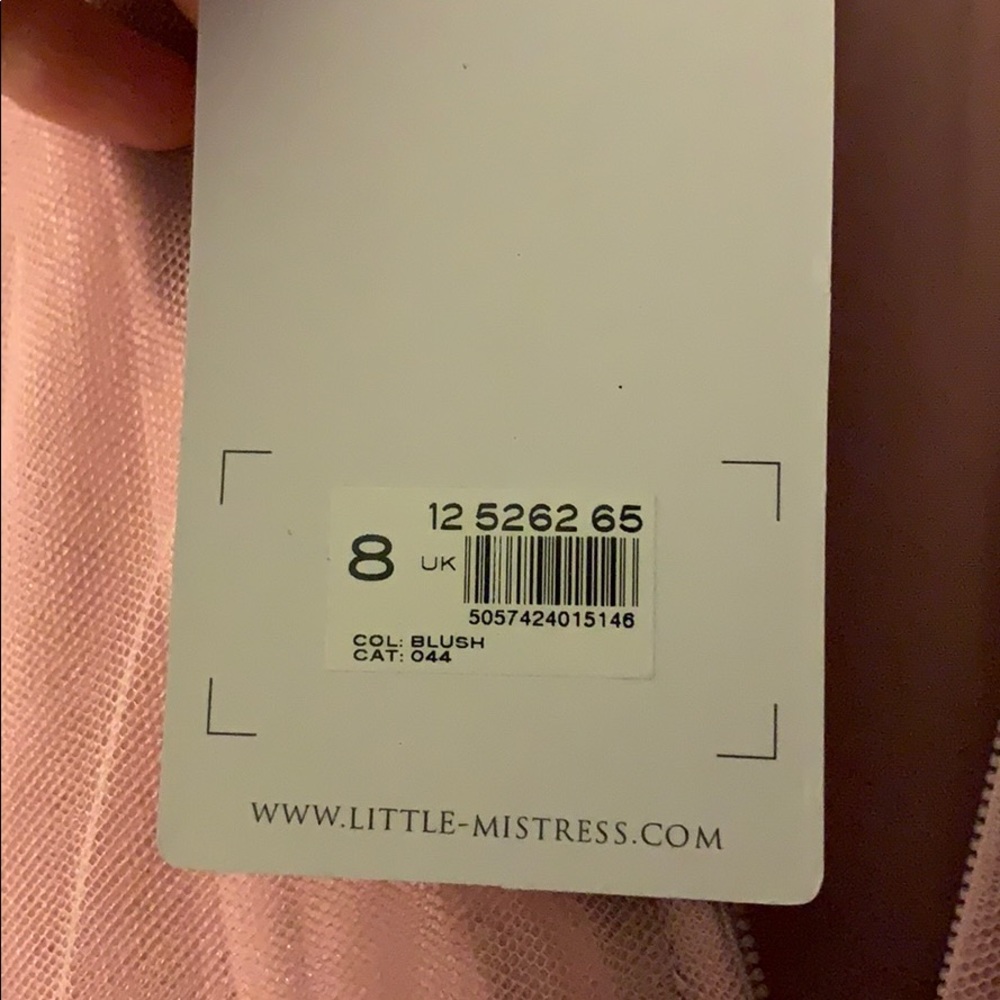 Little Mistress Blush Pink Maxi - Picture 5 of 5
